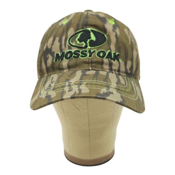 Mossy Oak Camo Snapback Cap Hat Embroidered Logo Contrast Stitch Baseball Hunter - Picture 13 of 13